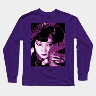 DAUGHTER OF THE DRAGON PURPLE Long Sleeve T-Shirt